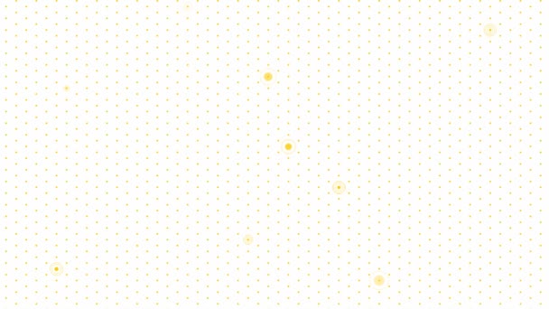 Animated Yellow Abstract Point Background Backdrop Animation Dots Vector Illustration — Stockvideo