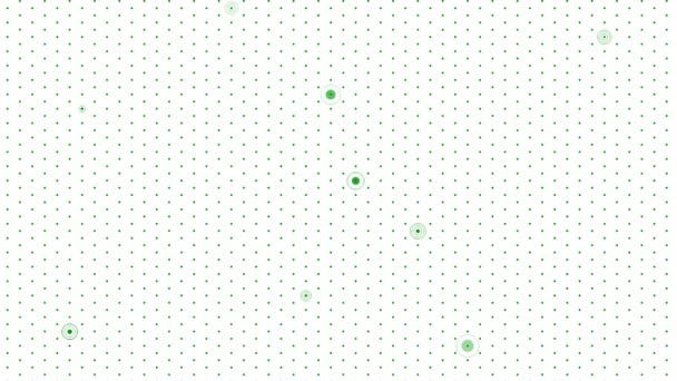 Animated Green Abstract Point Background Backdrop Animation Dots Vector Illustration — Stockvideo