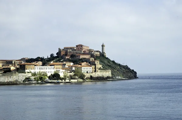 Portoferraio from the sea — Stock Photo, Image