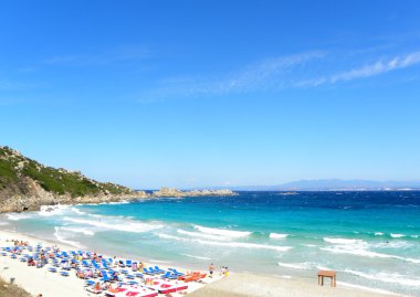 Beach of Santa Teresa di Gallura clipart