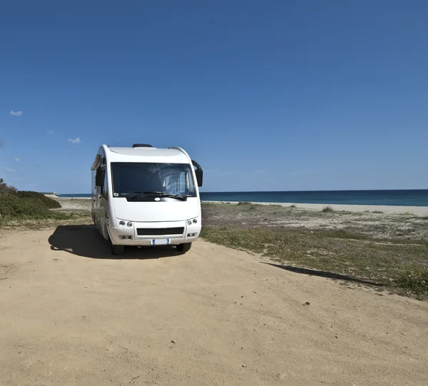 Camper Cerdeña — Foto de Stock