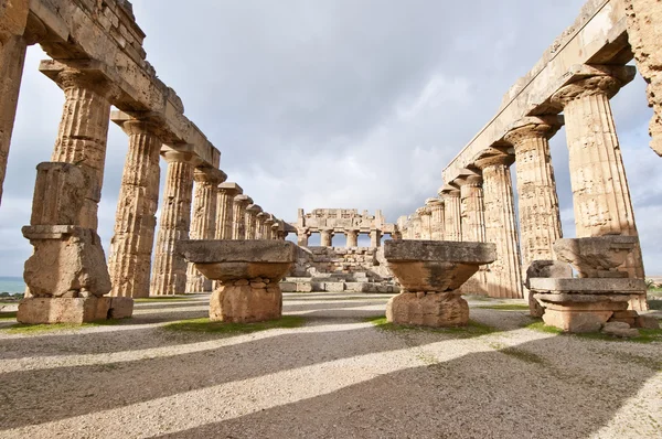 Tempio di Selinunte — Foto Stock