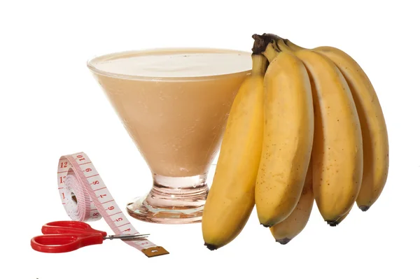 Банановый смузи — стоковое фото
