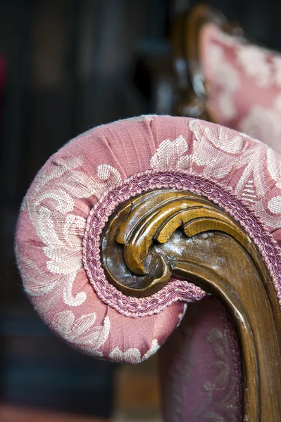 Detail of an old sofa — Stock Photo, Image