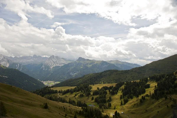 Dolomites at sunset — Stock Photo, Image