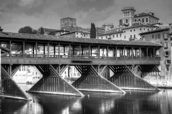 Stary most z bassano del grappa — Zdjęcie stockowe