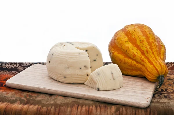 Queso y calabaza —  Fotos de Stock