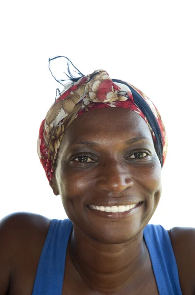 Portrait of a black woman — Stock Photo, Image