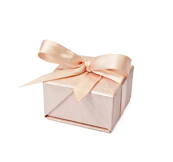 Pink gift box — Stock Photo, Image