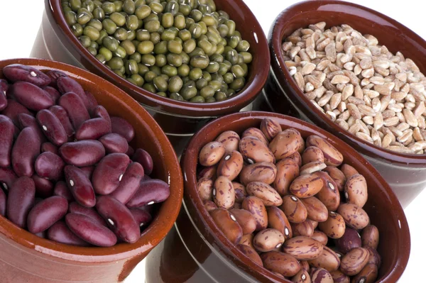 Beans and barley — Stock Photo, Image