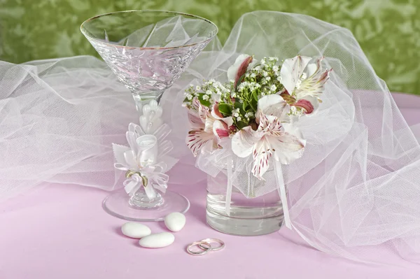 Wedding arrangement — Stock Photo, Image