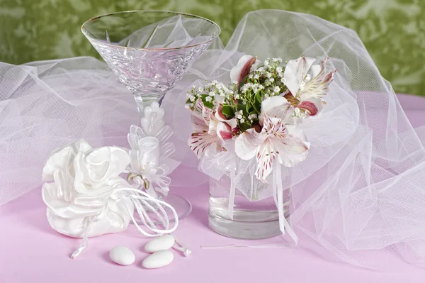 Hochzeitsarrangements — Stockfoto