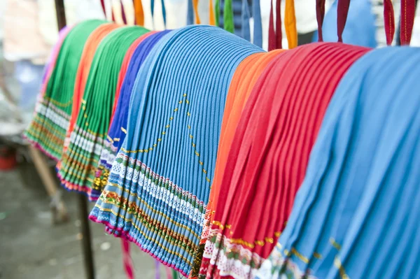 Colorful indigenous market of Otavalo — Stock Photo, Image