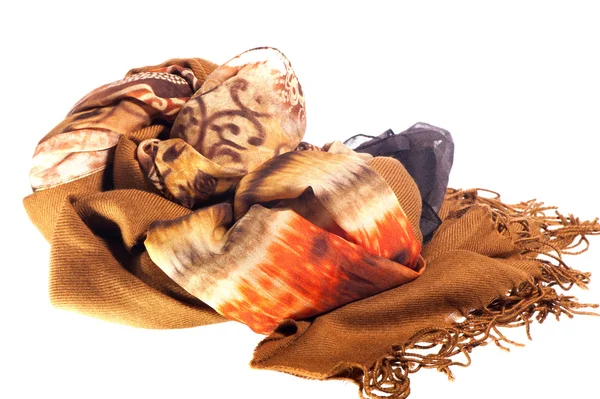 Scarf of woman — Stock Photo, Image