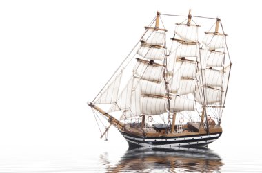 model yelken gemisi amerigo vespucci