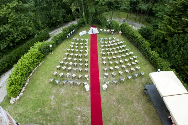 Adventist outdoor wedding — Stock Photo, Image