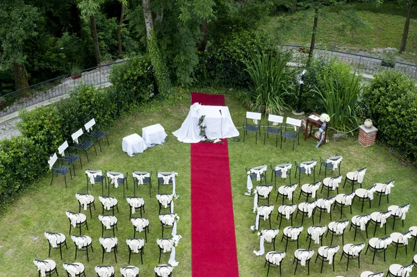 Matrimonio avventista all'aperto — Foto Stock