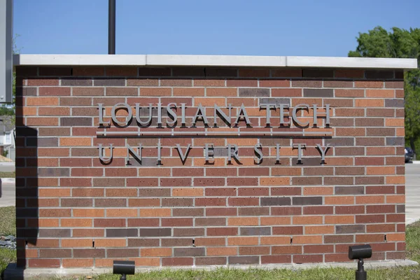 Rest Stop Texaslouisiana Border I20 Texasusa Sierpnia 2019 Granitowy Wycinek — Zdjęcie stockowe