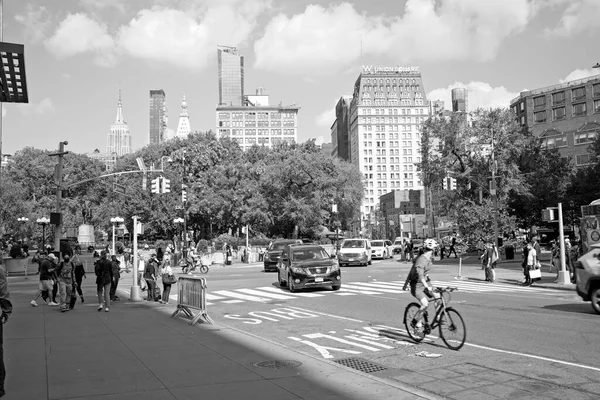 New York Usa Aug 2022 Looking North Confluence Union Square — Stock Fotó