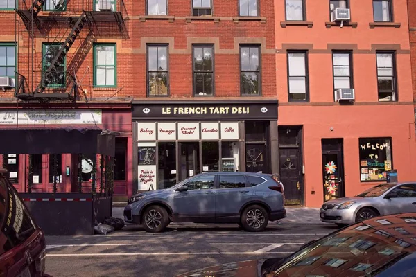 Brooklyn Usa Sep 2022 Frontentrén Till French Tart Deli Med — Stockfoto