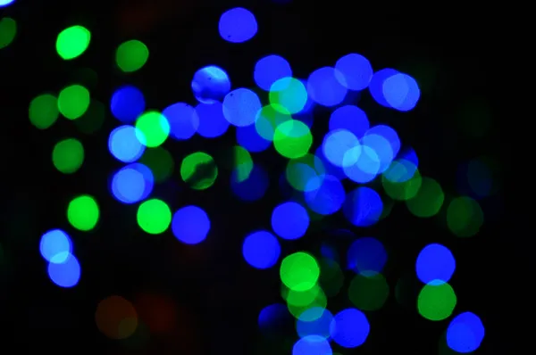 Veel kleur bokeh abstracte achtergrond — Stockfoto