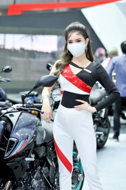 30 Kasım 2021 'de Bangkok, Tayland' da düzenlenen 38 ve Motor Fuarı 'nda 30 Kasım 2021' de BANGKOK-Kasım ayındaki sergi