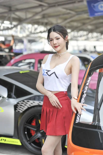 Bangkok Maart Mooie Autoshow Toyo Banden Aansluiting Thailand Auto Show — Stockfoto