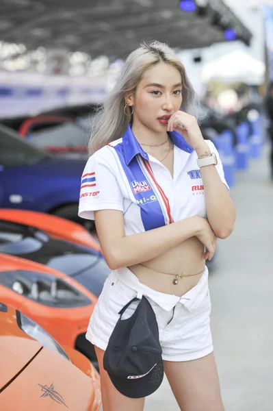 Bangkok Marzec Pretty Car Show Toyo Tires Present Connection Tajlandia — Zdjęcie stockowe