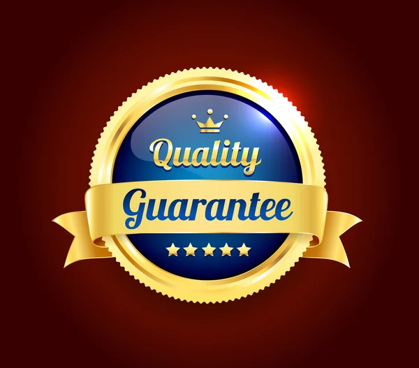 Altın premium kalite rozeti