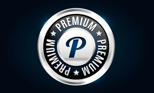 Gümüş premium kalite rozeti