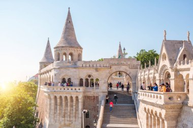 Fisherman's Kalesi kale tepe Budapeşte, Macaristan