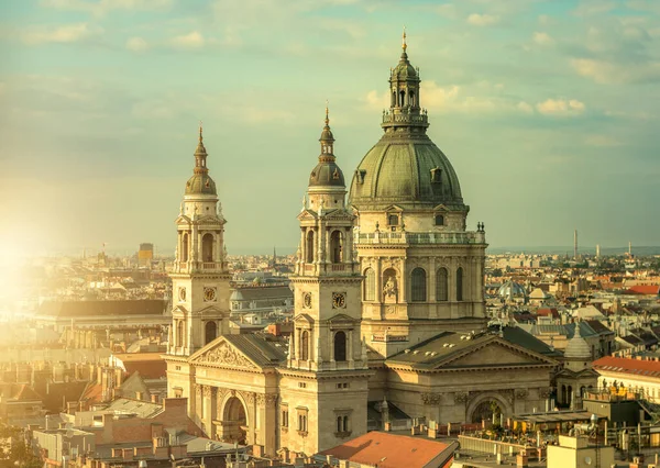 Basilika Santo Stefanus Istvan Budapest — Stok Foto