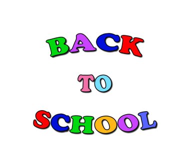 A 3D rendered illustration of multi-coloured text spelling 