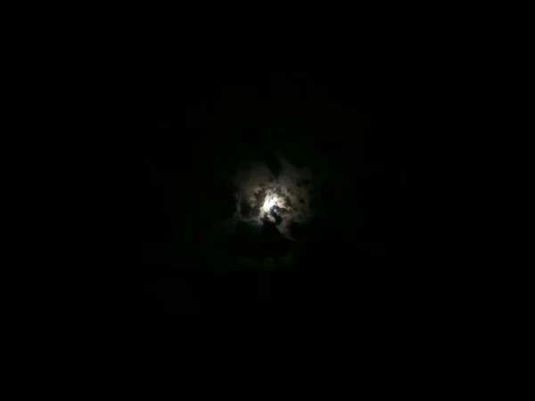 Φεγγάρι Στο Σκοτεινό Ιππότη Σκοτεινό Θέμα Φόντο — Φωτογραφία Αρχείου