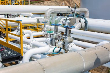 Petrol boru hattı yağ ve gaz vanaları için arıtma tesisi ekipmanları gaz fabrikasının basınç emniyet valfinde seçici