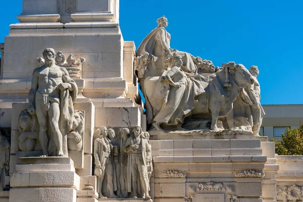 Monumento Constituição 1812 Cádiz Andaluzia Espanha Europa Outubro 2021 — Fotografia de Stock