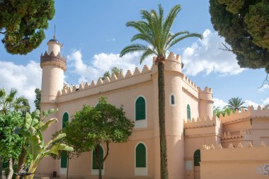 Sevilla, Endülüs 'teki Alquera Parkı. İspanya. Avrupa. 1 Mayıs 2022