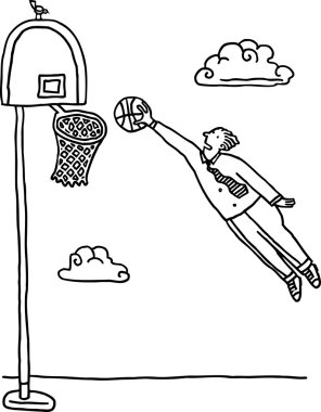 resimde iki puan! -siyah ve beyaz