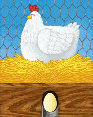  illustration of Chicken clipart
