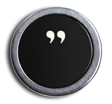 fotografía de la vieja marca de cita clave de máquina de escribir