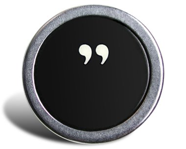 fotografía de la vieja marca de cita clave de máquina de escribir