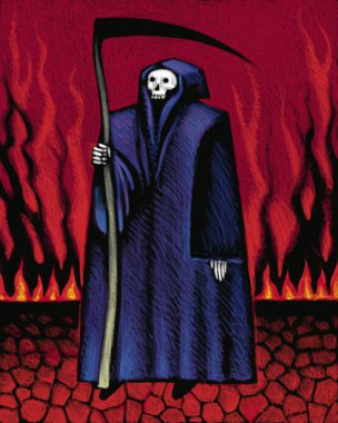 Illustration of Reaper clipart