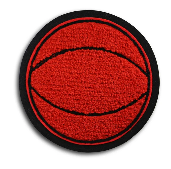 Patch pallacanestro sportivo scolastico — Foto Stock