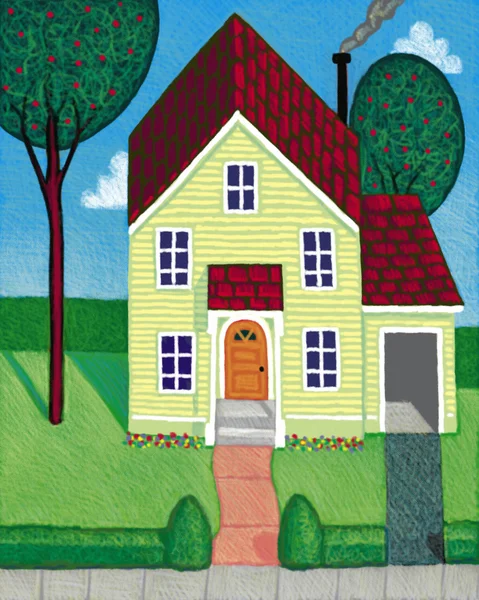 Illustration of Home — Stock Photo, Image