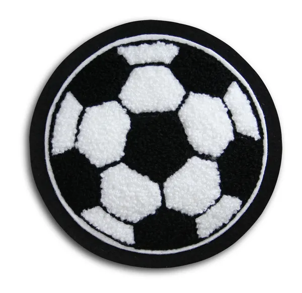 School sport voetbal patch — Stockfoto