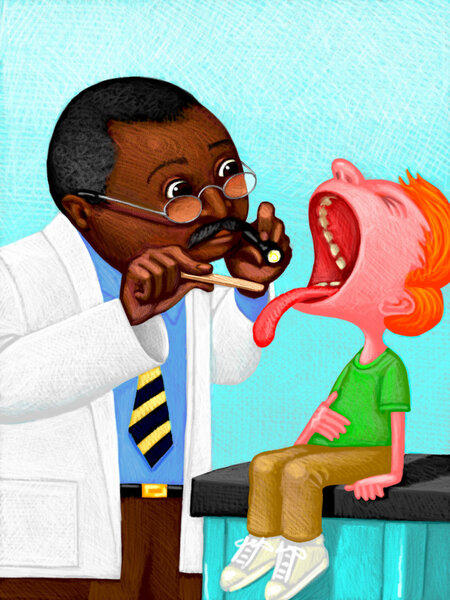 Illustration of Tonsils