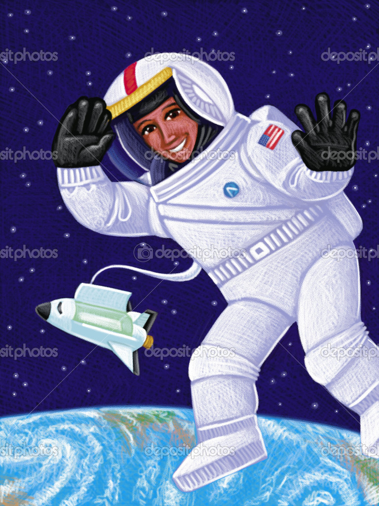 Illustration of Astronaut