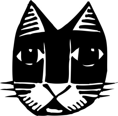 Vektör çizim Cat Fight