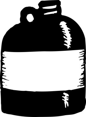 Elma suyu sürahi vektör çizim