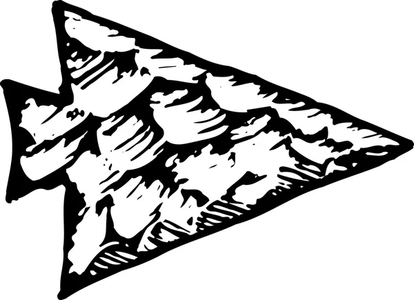 Illustration of Arrowhead — 图库矢量图片